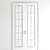 Double Door for Large Entryway 3D model small image 5