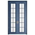 Double Door for Large Entryway 3D model small image 8