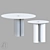 Modern Round Table for 3D Render 3D model small image 2