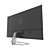 Sleek HP M27f 3D Monitor 3D model small image 4