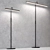 Rotatable LED Floor Lamp 3D model small image 2