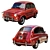 Fiat 600D 1965 3D Model 3D model small image 2