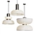 Zen Fabric Pendant Lights A 3D model small image 1