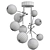 Elegant Meyda Tiffany Chandelier 3D model small image 3