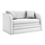 Convertible Sofa Bed Mini 3D model small image 4