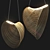 Modern Wood Pendant Lamp 2014 3D model small image 2