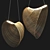 Modern Wood Pendant Lamp 2014 3D model small image 8