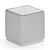 Urban Velvet Ottoman Stool 3D model small image 3