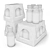 PVC Shrink Package with 12 x 60ml Bottles 3D model small image 2