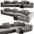 Luxury Minotti GoodMan Furniture Model 3D model small image 3