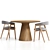 Customizable Set: Trevor Chair and Lori Table 3D model small image 17