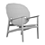 Modern Large Iklwa Chair 3D model small image 7