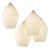 Vakkerlight Ribbed Glass Pendant Lights 3D model small image 1