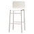 Strut Bar Stool White 3D model small image 1