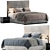 Custom Modern Platform Bed: 3Ds Max 2013, OBJ 3D model small image 1