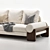 Olivier Boucle Sand Sofa 2022 3D model small image 4