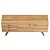  Modern Wood Veneer Sideboard Dimensions 3D model small image 3