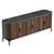 Modern Ash Sideboard for Interiors 3D model small image 1