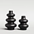 Ceramic Vases Set for Corona 3D model small image 2