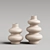 Ceramic Vases Set for Corona 3D model small image 3