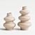 Ceramic Vases Set for Corona 3D model small image 8