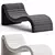 Corona Chaise Lounge Pioneer Export 3D model small image 2