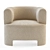 La Redoute Darrel Velvet Armchair 3D model small image 4