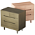  Sleek Modern Drawer Set 3D model small image 2