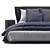 Stylish Alys Bed Set H910 3D model small image 4