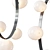 Stylish Hubble Bubble Suspension Light 3D model small image 3