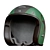 Retro Biker Helmet 3D model small image 6