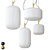 Frosted Glass Pendant Lamp Collection 3D model small image 2