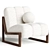 Modern and Stylish MALIVA Chair 3D model small image 2