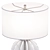 Marble Sphere Table Lamp 3D model small image 2