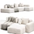 Mags Soft 2.5 Seater Sofa 3D model small image 3