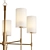 Aspen Brass Chandelier - Louvre 3D model small image 6