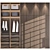 Modern Decor Wardrobe Set 3D model small image 1