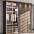 Modern Decor Wardrobe Set 3D model small image 3