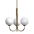 Herstal Balloon Chandelier Statement Piece 3D model small image 1