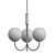 Herstal Balloon Chandelier Statement Piece 3D model small image 3