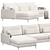 Feel Hauska Modern Sofa Set 3D model small image 2