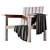 Modern Concept Wrong Woods Armchair 3D model small image 3