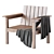 Modern Concept Wrong Woods Armchair 3D model small image 6