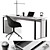 Workstation Setup Desk Organizer 3D model small image 2