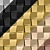 Golden Mosaic Tile, Premium Quality 3D model small image 1