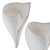 Coastal Charm Shell Wall Sconce 3D model small image 6