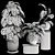 Tropical Monstera Plant Set 180 3D model small image 7