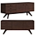 Versatile Wood Sideboard in Multiple Finishes 3D model small image 4