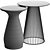 Arteriors Haven Lou Side Tables 3D model small image 3