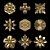 Ornament Element Pack 08: Detailed 3D Models 3D model small image 1